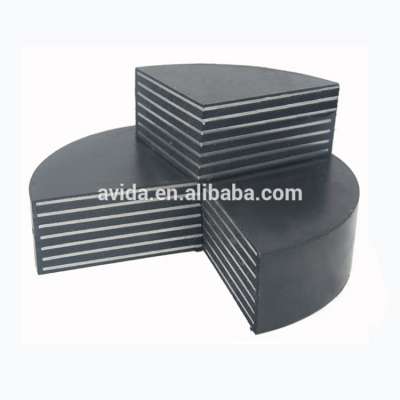 steel plate reinforced rubber Bridge Bearings